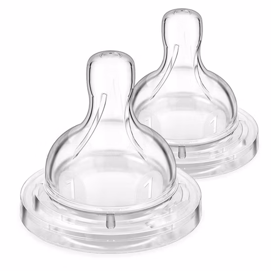 자연 흐름 아기 젖병 젖꼭지 안티