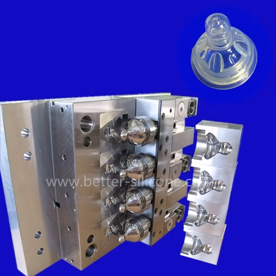 아기 수유용 식품 등급 액체 실리콘 고무 젖꼭지