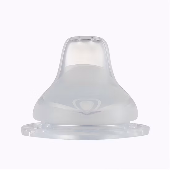 물병용 넓은 목 주둥이 실리콘 아기 주스 젖꼭지